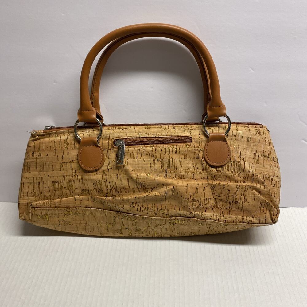Primeware Insulated Wine Clutch Purse Cork Finish